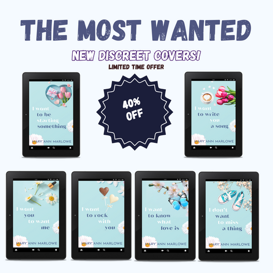 The Most Wanted 6-Book Bundle (discreet covers)