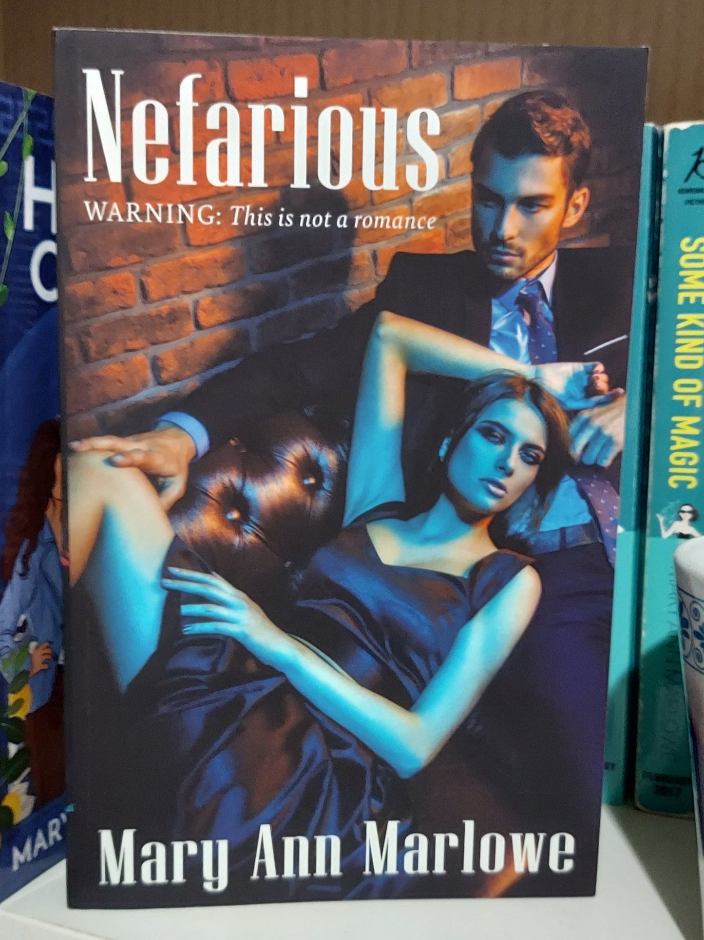 Nefarious - Signed Paperback with Swag