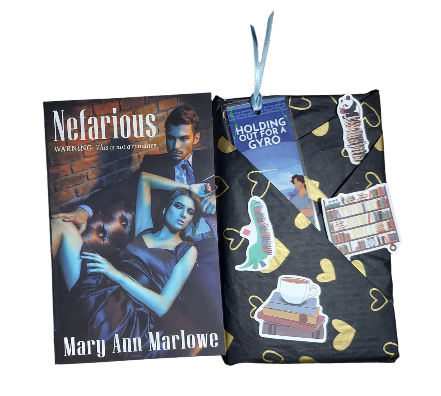 Nefarious - Signed Paperback with Swag